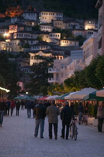 The white houses of Berat, Albania