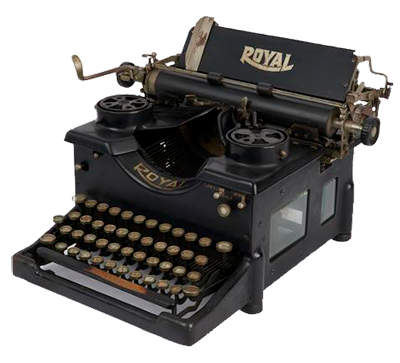 Royal No 10 typewriter