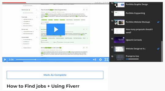 ai side hustle review course lesson