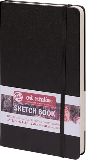 Talens Art Creation Schetsboek Zwart 13 x 21 cm 140 g 80 Vellen