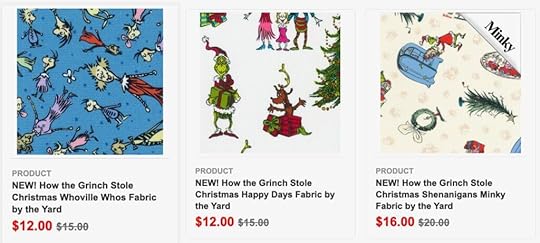 How The Grinch Stole Christmas Fabrics, Fabric Panels and Merry Grinchmas Tree Skirt Sewing Project