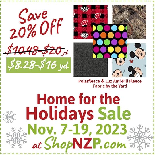 ShopNZP.com Home for the Holidays Sale Nov 7-19, 2023 at Nancy Zieman Productions