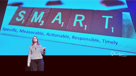 Sharlyn Lauby conference presentation on SMART or SMARTIE plans and goals