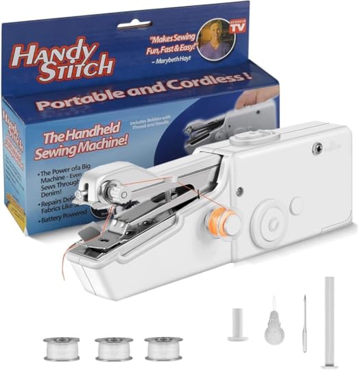 Portable sewing machine with Amazon link