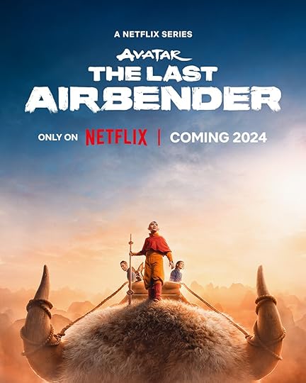 Avatar the Last Airbender Netflix live-action series poster revealing Aang, Sokka, and Katara