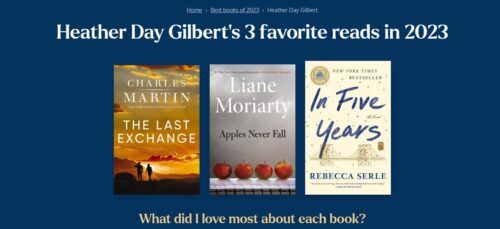 My THREE Fave Reads of 2023!