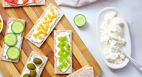 crackers met gezond beleg