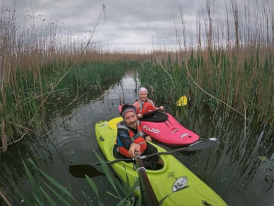 Pe canale, langa Somova; Delta Dunarii
