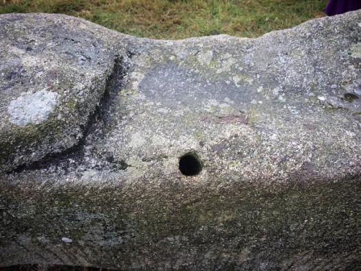 recumbent stone at Strichen Stone Circle