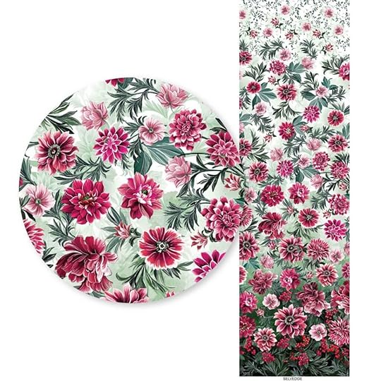 Winterberry Floral Fabric Collection Plus NEW! Mary Mulari's Winterberry Hipster Apron Kit