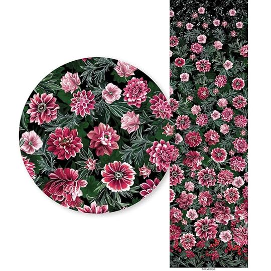 Winterberry Floral Fabric Collection Plus NEW! Mary Mulari's Winterberry Hipster Apron Kit