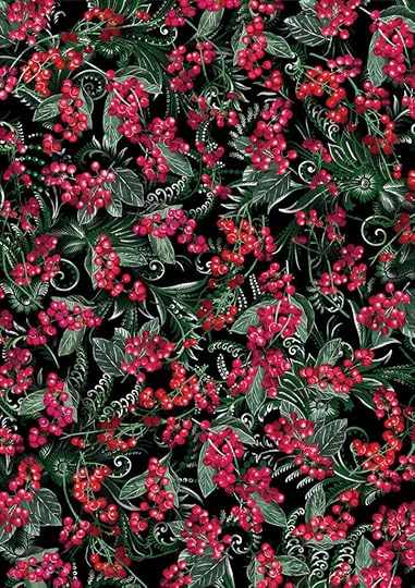 Winterberry Floral Fabric Collection Plus NEW! Mary Mulari's Winterberry Hipster Apron Kit