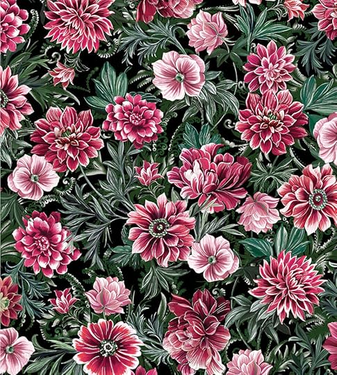 Winterberry Floral Fabric Collection Plus NEW! Mary Mulari's Winterberry Hipster Apron Kit