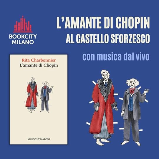 Bookcity Milano L'amante di Chopin, locandina