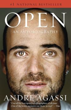 Andre Agassi Memoir by J.R Moehringer Book Cover