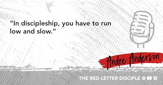 Andre Anderson Quote for The Red Letter Disciple
