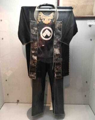 Hiroshima castle samurai outfit