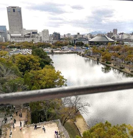 The view of the City from the observation platform at the castle
