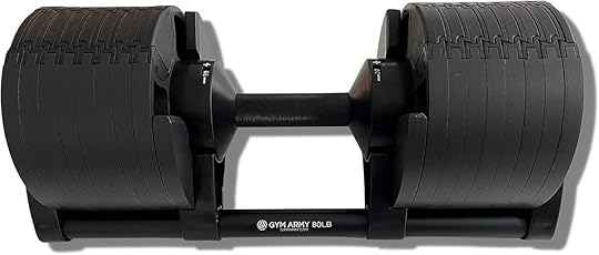 A Nuobell adjustable dumbell.