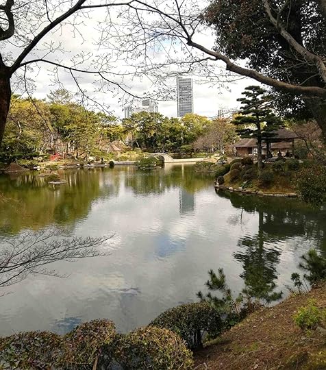 the pond in the gardens