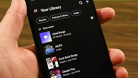 Spotify Library UI