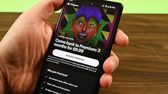 Spotify Premium banner ad