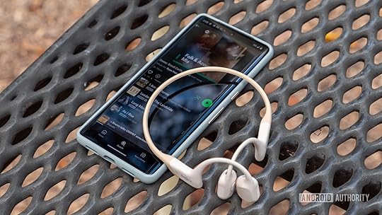 The Shokz openrun pro with spotify