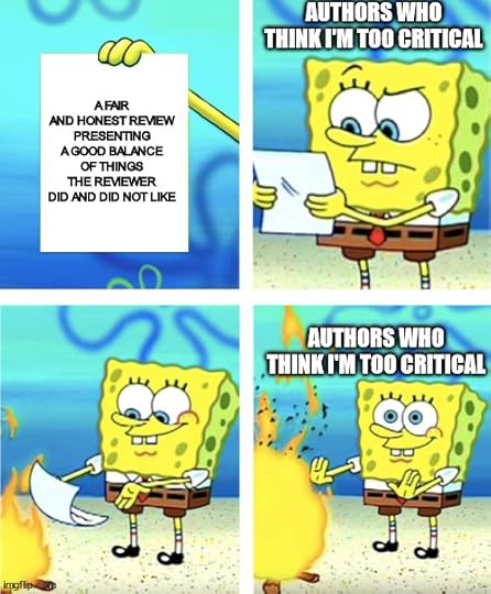 Spongebob burning paper meme A fair and honest review presenting a good balance of things the reviewer did and did not like. Authors who think I'm too critical burning that paper