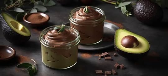 avocado chocomousse gezonder dessert