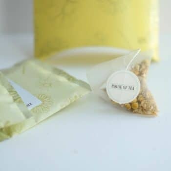 12 theebuiltjes met kamille Lady Chamomile - House of Tea (12 builtjes) -...