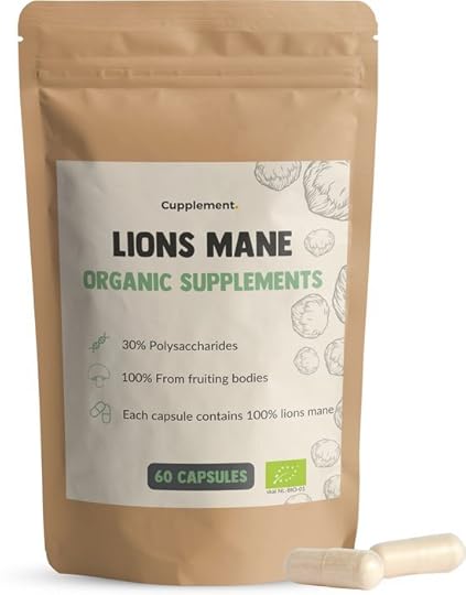 Cupplement - Lions Mane Capsules 60 Stuks - Biologisch - 500 MG Per Capsule -...