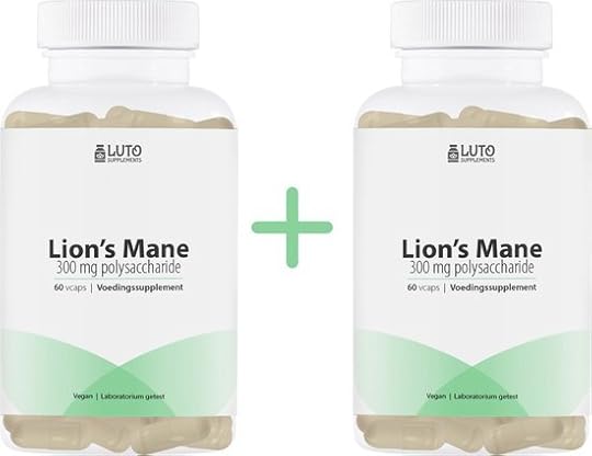Lion's Mane Duo verpakking - 1000mg per dosering - Vegan - 120 Capsules -...