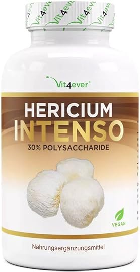 Hericium Erinaceus Paddenstoel | Lion's Mane | 1300 mg | 180 Capsules |...