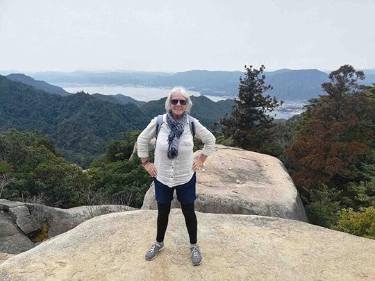 Tha backpacking housewife at Mount Misen Miyajima Japan
