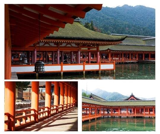 Miyajima UNESCO World Heritage Site of Shinto Shrine of Itsukushima.