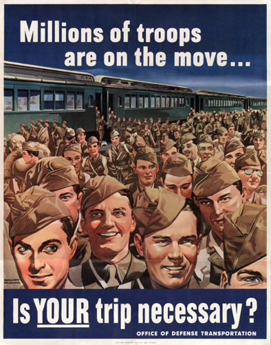 US poster, WWII