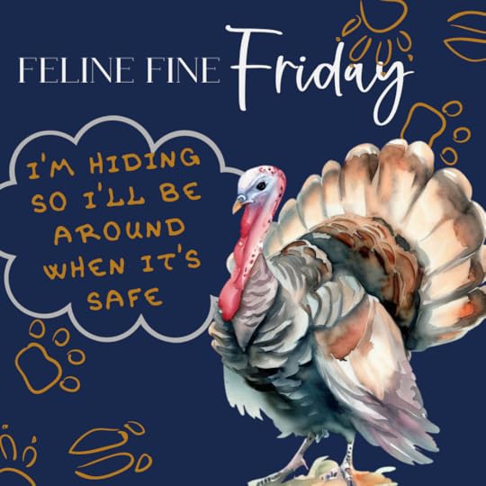A Turkey is hiding from The Whine Bar by Ally Brown CPC