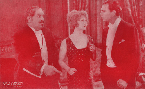Betty Compson, Lionel Belmore and William Collier Jr in Eve's Secrets (1925)