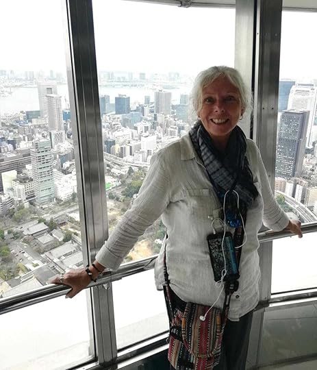 The backpacking housewife at Tokyo tower