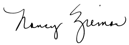 Nancy Zieman's Signature at The Nancy Zieman Productions Blog at NancyZieman.com