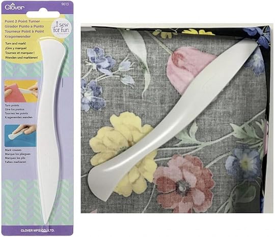12 Essential Sewing Tools Clover's Point 2 Point Turner Available at Nancy Zieman Productions at ShopNZP.com