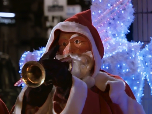 the santa claus robot from Doctor Who