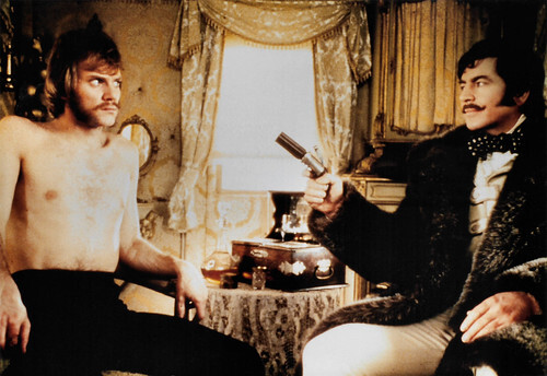 Malcolm McDowell and Alan Bates in Royal Flash (1975)