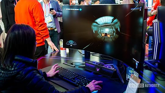 LG UIltraGear OLED 45 inch mopnitor 240Hz 45GR95QE at CES 2023 3