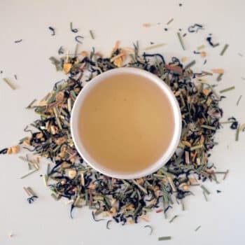 Groene theeblend met gember & limoengras Gingerally AMBAR - Thee.be