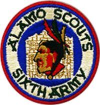 Patch of the Alamo Scouts, US Sixth Army, WWII