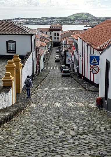 Walking through Praia
