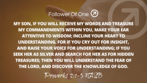 How to Discover the Knowledge of God – Proverbs 2:1-5