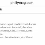 Lisa Niver on Philly Mag
