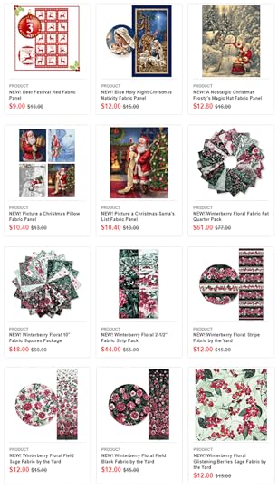SAVE 20% Off Christmas, Hanukkah, and Winter Fabric at Nancy Zieman Productions at ShopNZP.com